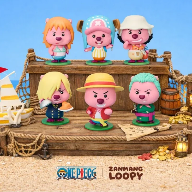 [Self-operated] Toei Animation One Piece X LOOPY Ruby Figure Blind Box (1 box, random shipping), figure ornament, birthday gift, collectible blind box Ruby peripheral trendy toy desktop ornament.