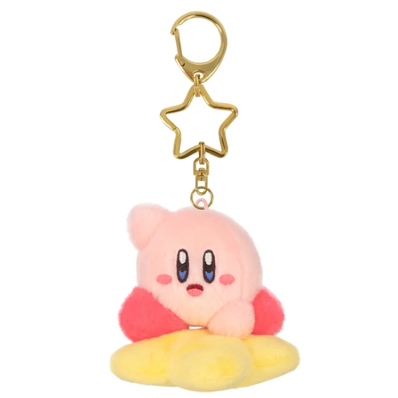 [Self-operated] Japan Kirby Mini Plush Keychain Flying Cloud Design (1 piece) - Doll Keychain, Car Pendant, Bag Ornament, Keychain, Gift/Souvenir