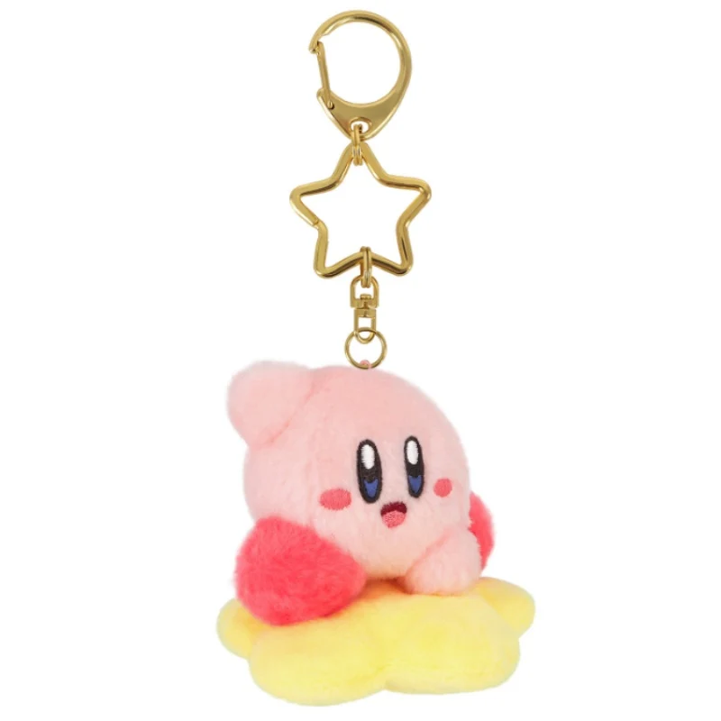 [Self-operated] Japan Kirby Mini Plush Keychain Flying Cloud Design (1 piece) - Doll Keychain, Car Pendant, Bag Ornament, Keychain, Gift/Souvenir