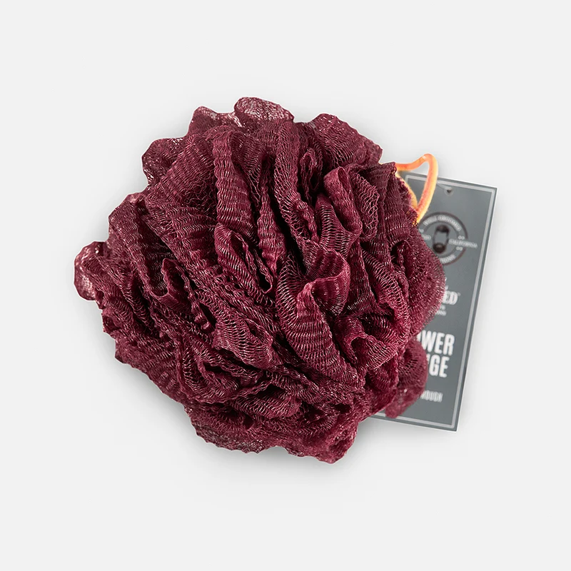 [Self-operated] Well Groomed Burgundy Extra Exfoliating Bath Bomb (Large Size)
