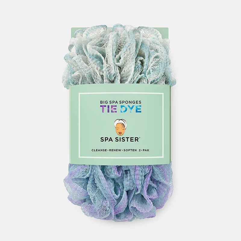 [Self-operated] Large Tie-Dye Bath Bomb (Double Pack) by Fog Marine / Lavender (USA)