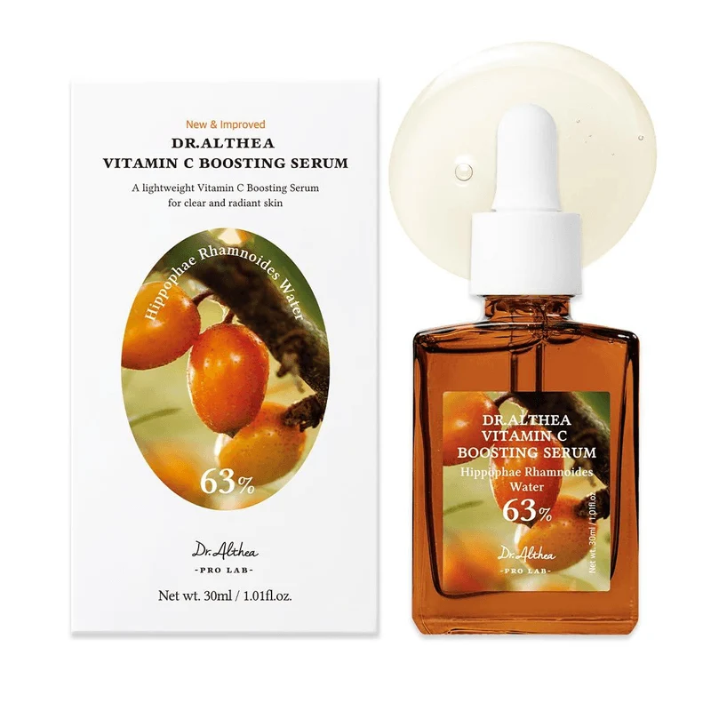 [Self-operated] Dr. Althea Vitamin C Revitalizing Essence 30ml (Korea) - Addresses dark spots, uneven skin tone, dullness, yellowing, acne scars, pigmentation, dryness, and roughness during seasonal changes.