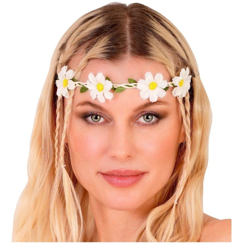 Klassischer weißer Blumenkranz