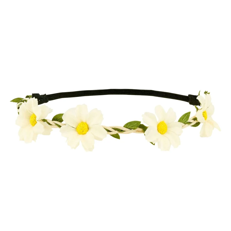 Klassischer weißer Blumenkranz