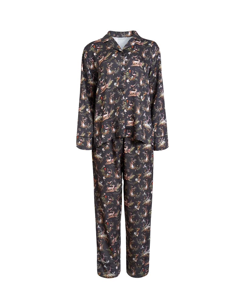 Wonderland Black Pyjamas