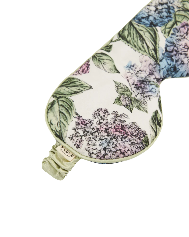 Hydrangea Ivory Sleep Mask