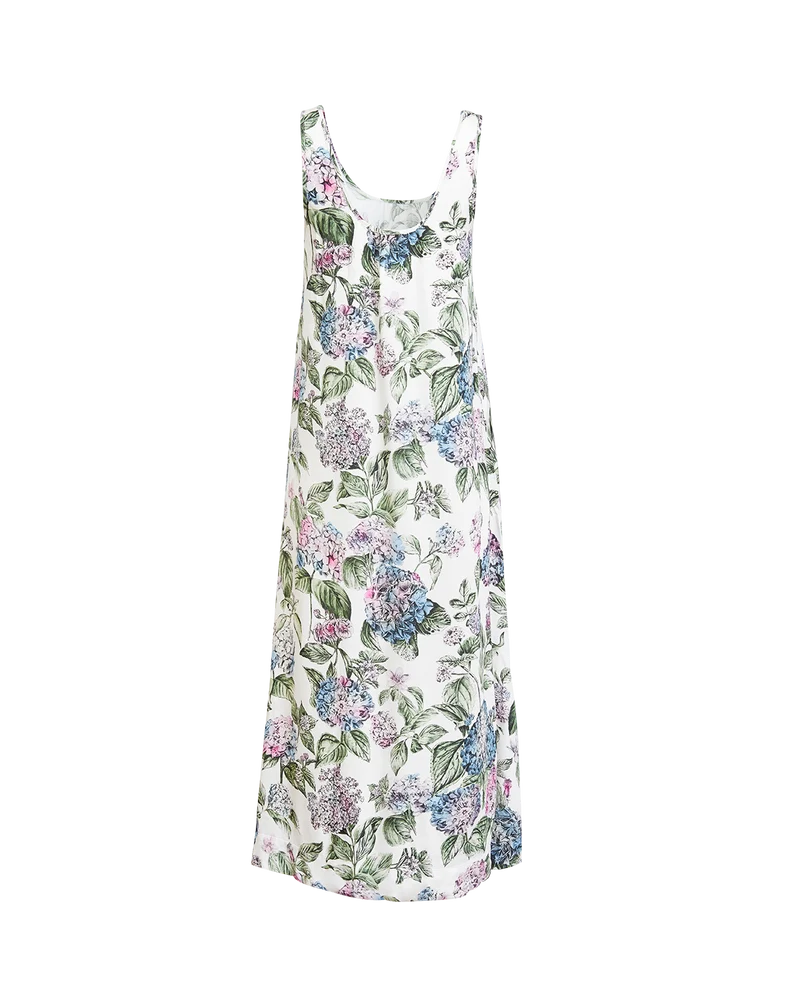 Hydrangea Ivory Midi Nightie