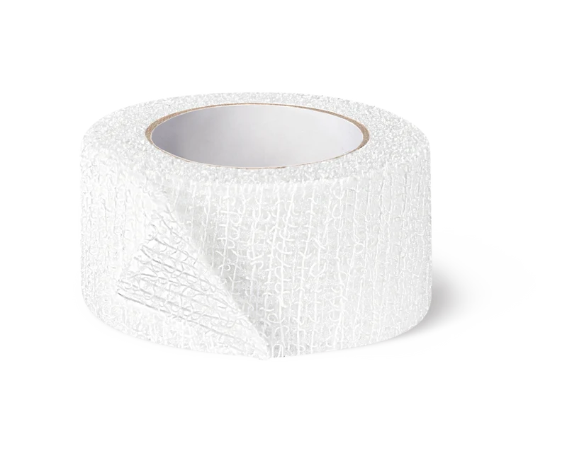 DermaPlast Cofix, Kohäsive Fixierbinden, weiss, 2.5 cm x 4 m, 2 Stück
