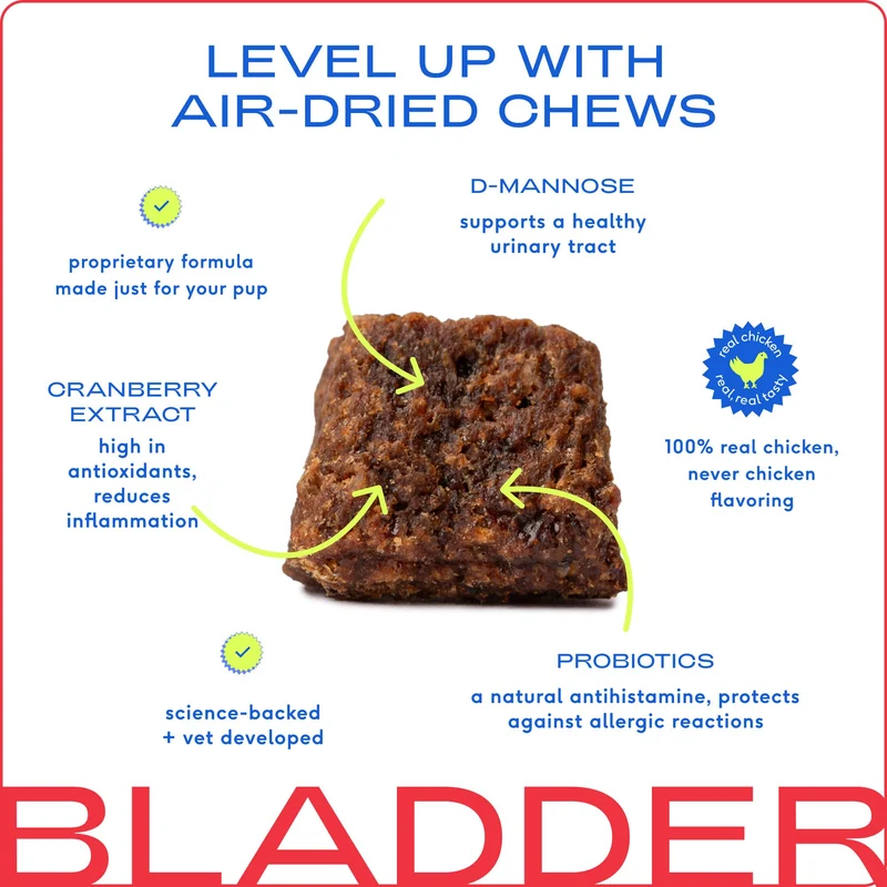 [Self-operated] Native Pet Dog Cranberry Bladder Care Freeze-Dried Chewable Granules, Urinary Tract and Kidney Health Supplement, 30 Granules