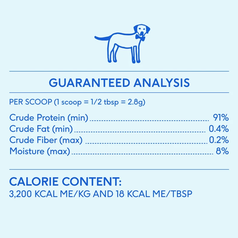 [Self-operated] Native Pet Natural Beef Bone Broth Powder, High-Protein Dog Food Mix Powder, 4.75oz (134.7g)