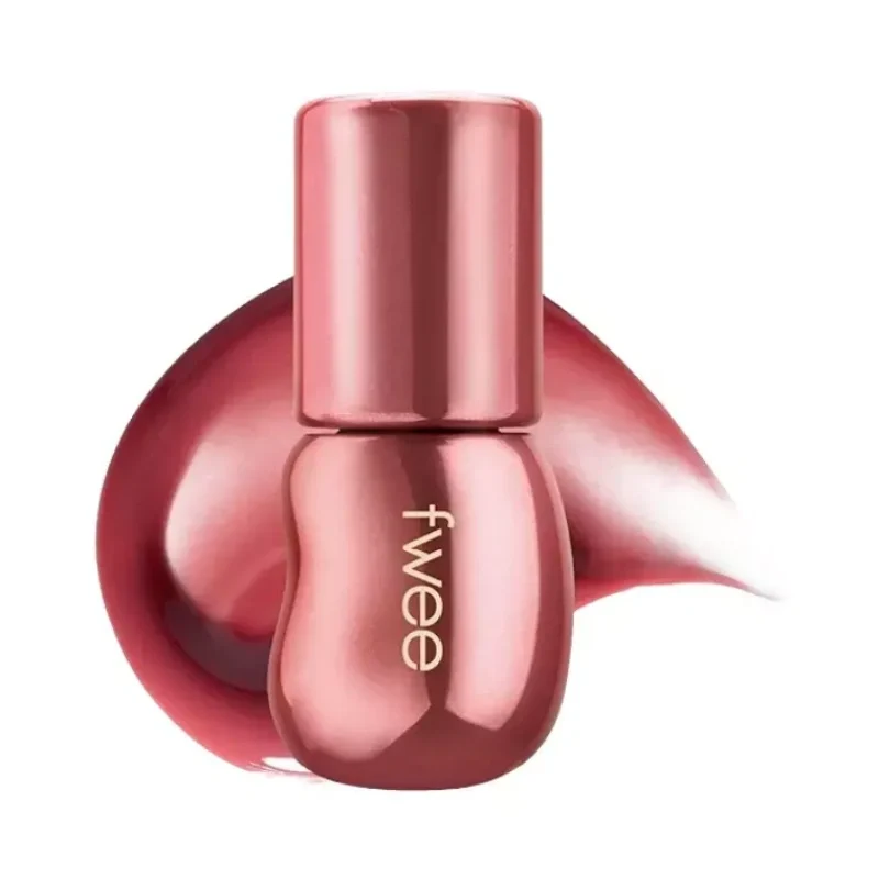 [Self-operated] Korean Fwee 3D Plumping Lip Gloss, Glossy Lip Tint 5.3g #B08 Rozy 70% Juicy Color, Highly Pigmented