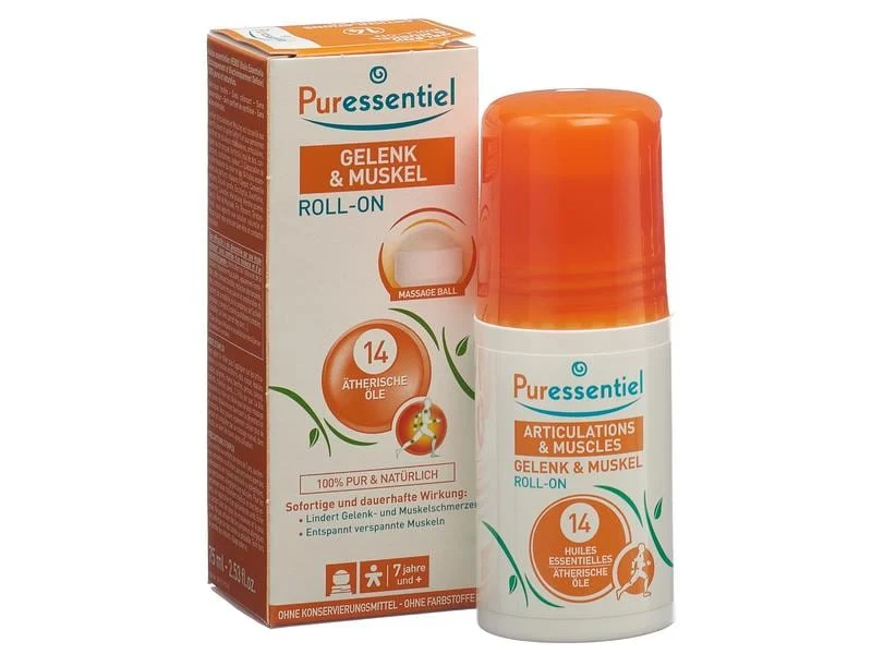 Puressentiel Roll-on Gelenk & Muskel, 75 ml