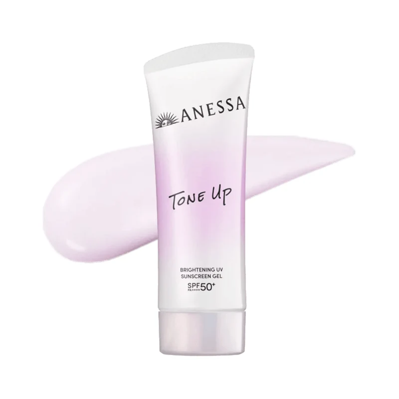 [Self-operated] SHISEIDO ANESSA Perfect UV Sunscreen Gel SPF50+ PA++++ 90g (New Small Light Tube Perfect Purple Tube) - 8-Hour Makeup Base, Brightens and evens skin tone, and whitens and fades dark spots for 28 days.