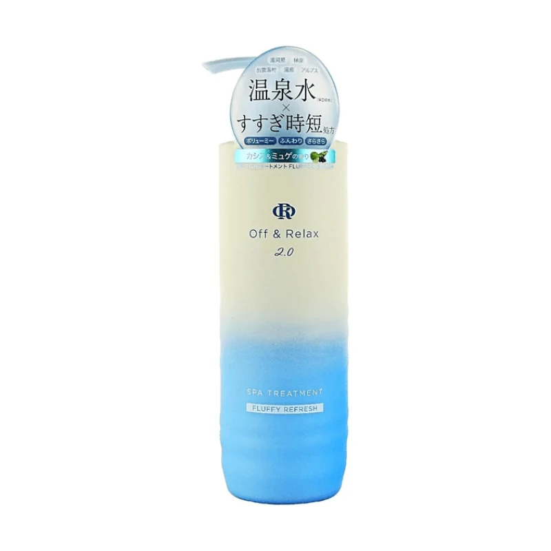 [Self-operated] Japan Off&Relax 2.0 Water-Based Revitalizing Conditioner 460ml - Hot Spring Water, Smooth and Airy, Volumizing Bottle
