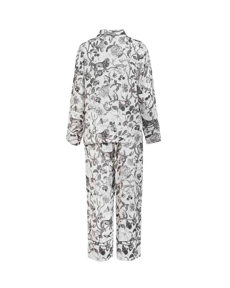 Tree of Life Monochrome Long Pyjamas