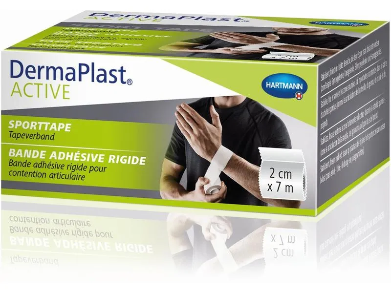 DermaPlast Active Sporttape, 2 cm x 7 m, 1 Stück