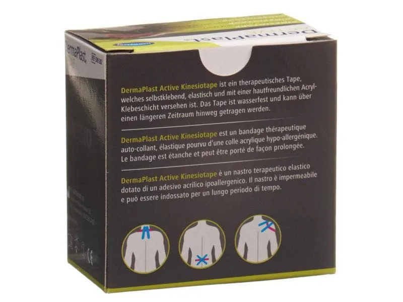 DermaPlast Active Kinesiotape, pink, 5 cm x 5 m, 1 Stück