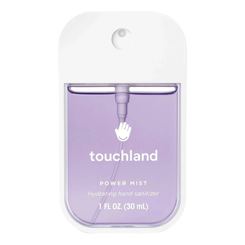 [Self-operated] Touchland Power Mist Moisturizing Hand Sanitizer, Lavender Scent, 30ml (USA) - Highly Effective Disinfecting, Soothing, Repairing, and Refreshing for Sensitive Skin - Portable Hand Sanitizer with Premium Fragrance