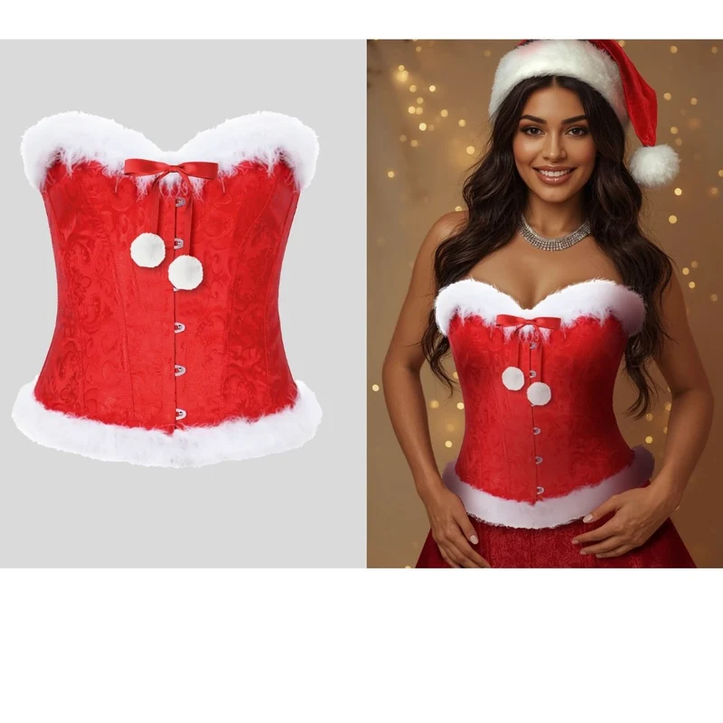 Weihnachtsfrau-Korsett