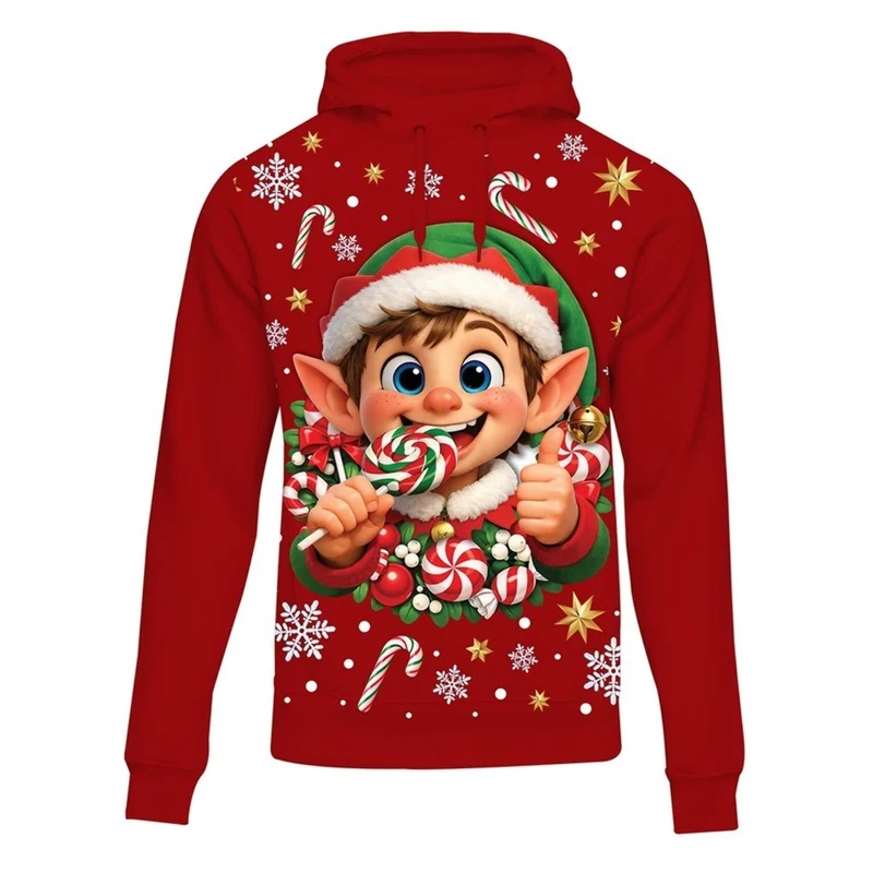 Sweatshirt Weihnachtself für Herren
