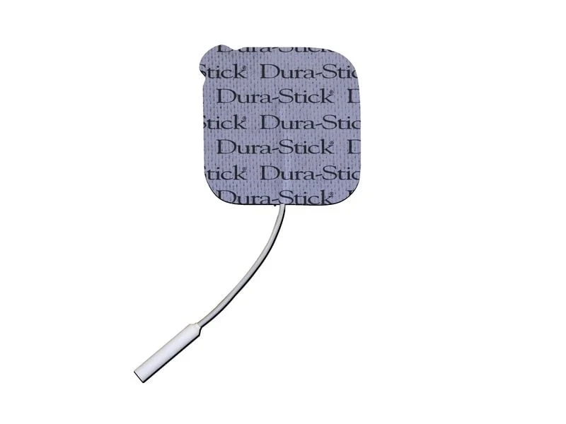 Chattanooga Elektroden Durastick Plus Cloth 5 x 5 cm, mit Kabel, 4 Stück