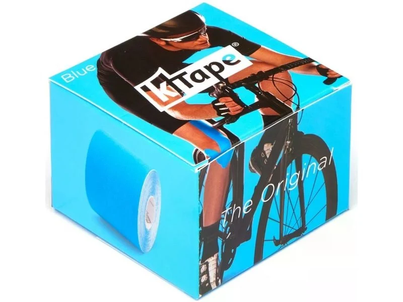 K-Tape Kinesiology Tape, blau, 5 cm x 5 m, 1 Stück