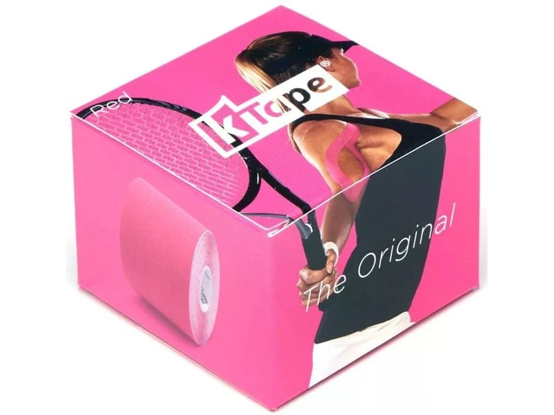 K-Tape Kinesiology Tape, pink, 5 cm x 5 m, 1 Stück