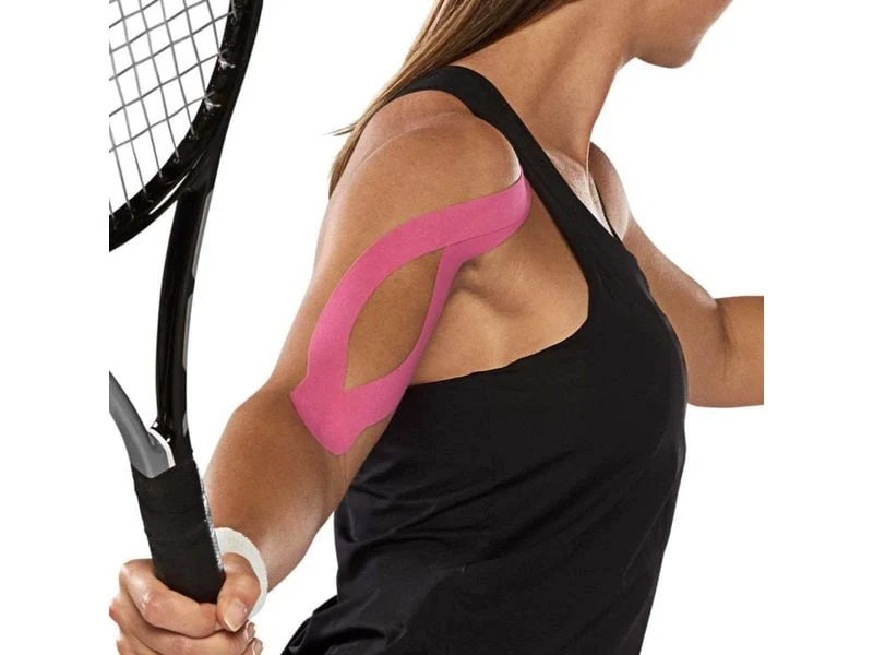 K-Tape Kinesiology Tape, pink, 5 cm x 5 m, 1 Stück