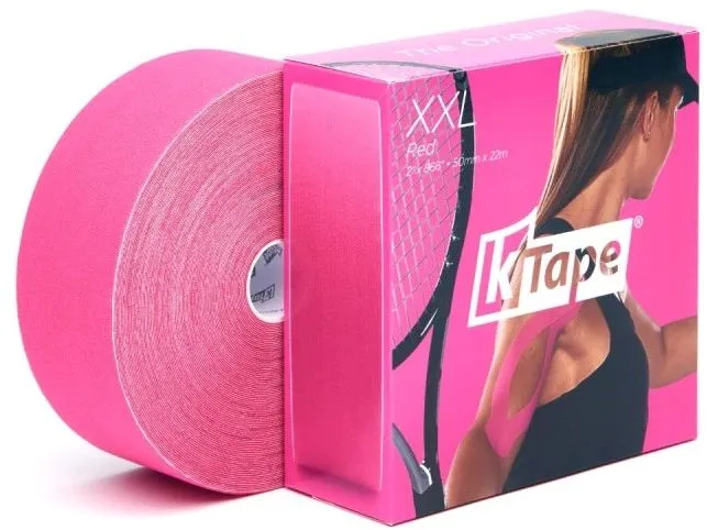 K-Tape XXL, pink, 5 cm x 22 m, 1 Stück