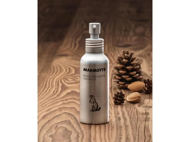 Puralpina Marmotte Massageöl Ruhe der Alpen, 100 ml