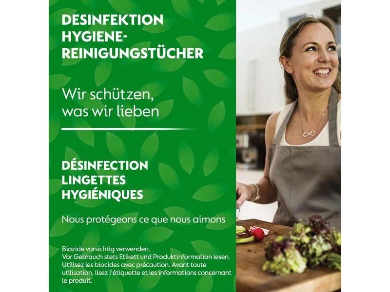 Dettol Desinfektion Hygiene-Reinigungstücher, 60 Tücher