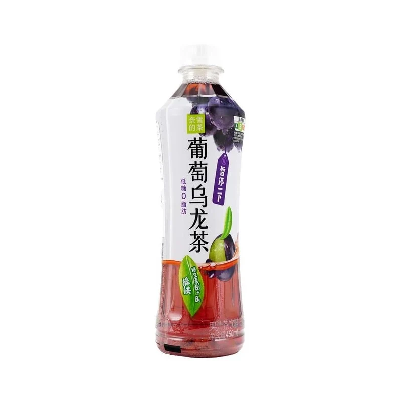[Self-operated] Nayuki's Grape Oolong Tea Fruit Juice Beverage 450ml (Low Sugar, Low Calorie, 0 Fat)