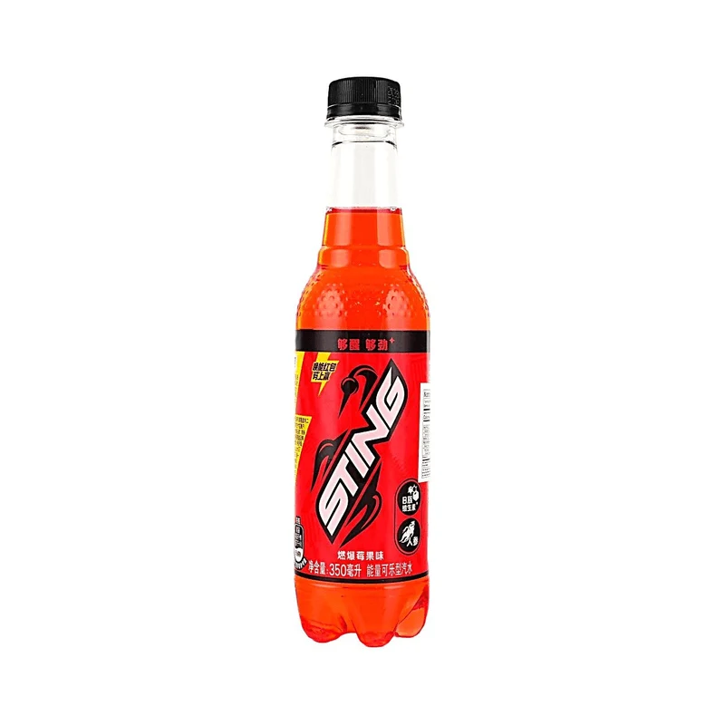 [Self-operated] Pepsi Sting Energy Cola-type Soda, Berry Flavor, 350ml, Contains Ginseng & Vitamin B Complex, Refreshing Sports Drink