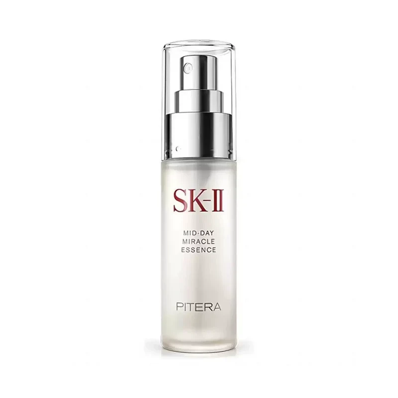 [Self-operated] SK-II Japan Domestic Version MID DAY Youth Miracle Day Essence Spray 50ml - Daytime antioxidant protection against air conditioning UV rays, refines skin texture, improves dryness, roughness, minimizes pores, soothes redness, dryness, and tightness.