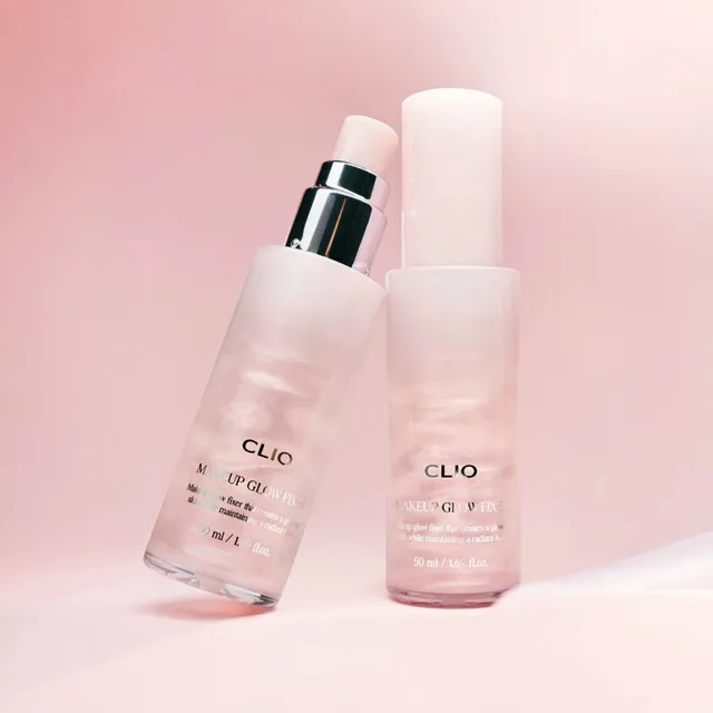 [Self-operated] Korean CLUB CLIO Aqua Glow Setting Spray 50ml Long-lasting Makeup Control Oil Moisturizing Dual-Phase Setting Spray Waterproof Sweatproof Oil Control Shine Moisturizing Soothing Non-drying
