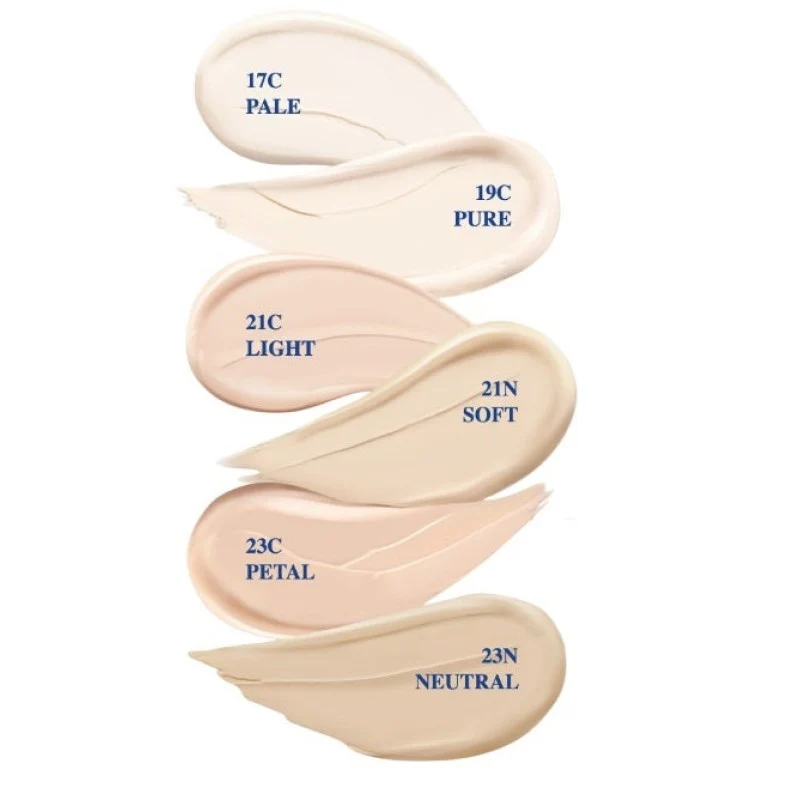 [Self-operated] AGE20's Korean Velvet Long-Lasting Foundation Cream Set #19C Pure White 14g + 14g (with refill) High Coverage Matte Velvet Long-Lasting Makeup Base, Long-Lasting, Non-Dulling, Soft Focus Matte Finish