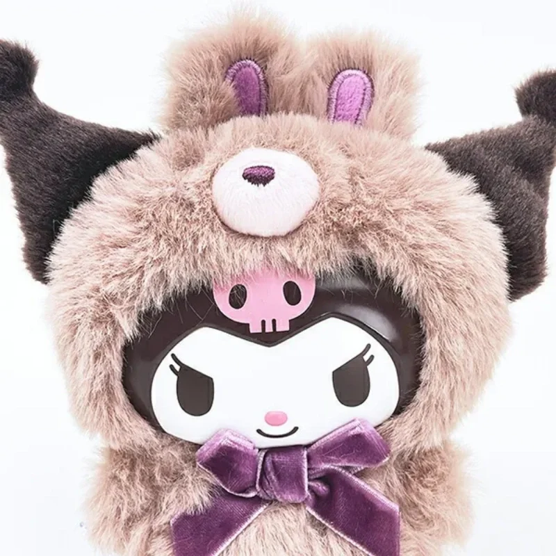 [Self-operated] Sanrio Character Costume Series Plush Keychain Kuromi (1 piece) - Doll Keychain/Car Pendant/Bag Charm/Keychain