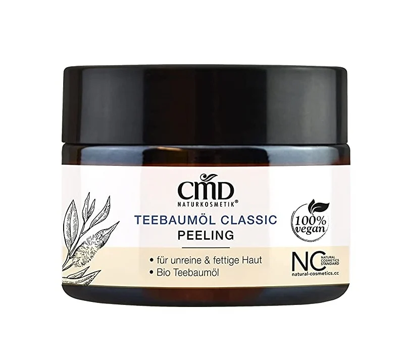 CMD Teebaumöl Peelingcreme mit Heilerde gegen unreine Haut 50ml