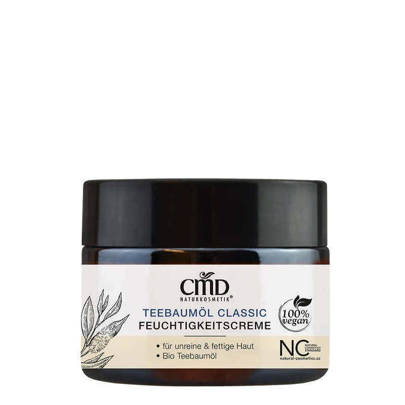 CMD Teebaumöl Feuchtigkeitscreme gegen unreine Haut 50ml