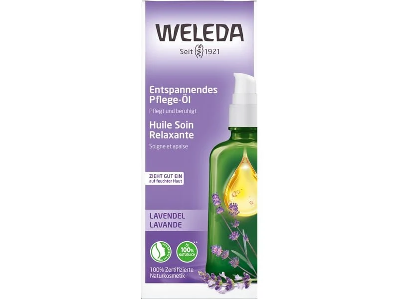 WELEDA Lavendel Entspannendes Pflege-Öl, 100 ml