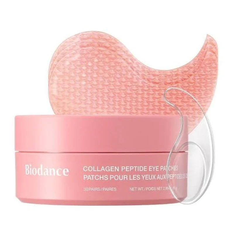[Self-operated] BIODANCE Collagen Peptide Eye Mask Patches (30 pieces) from Korea: Lifting, firming, improving wrinkles, reducing fine lines, anti-aging, and reducing puffiness.