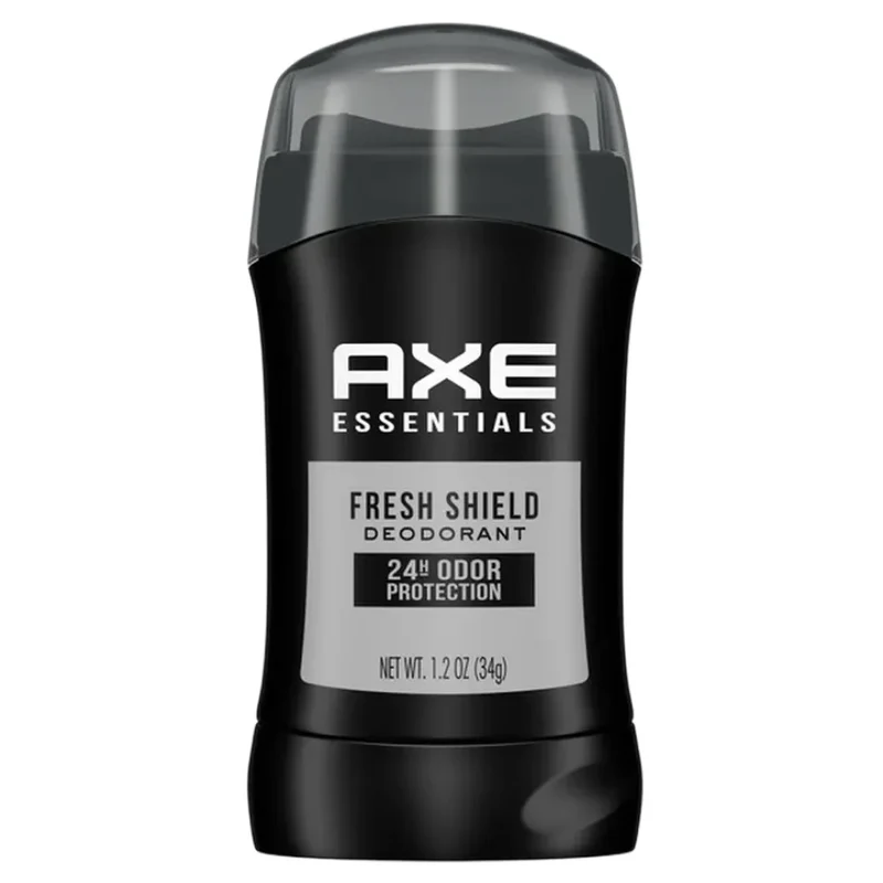 [Self-operated] Unilever AXE Essentials Fresh Shield 24-Hour Deodorant Deodorant Stick 34g (UK) - Keeps underarms dry for 24 hours, protects against odor, inhibits bacteria, and provides long-lasting fragrance.