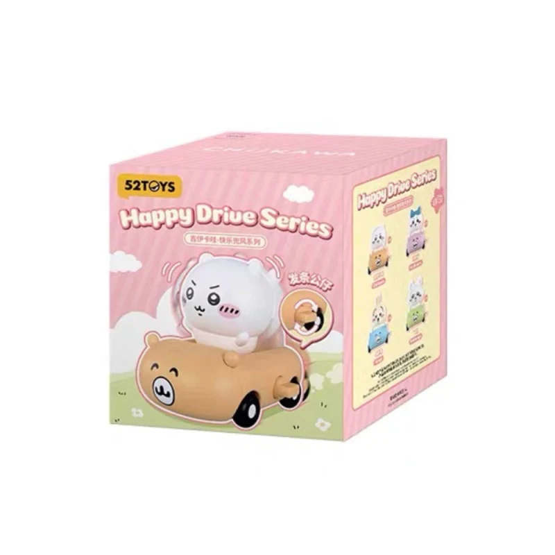 [Self-operated] 52TOYS Chiikawa Happy Ride Series Blind Box (1 piece, random shipping) Cute Ornament Doll Gift Birthday Gift Plush Toy