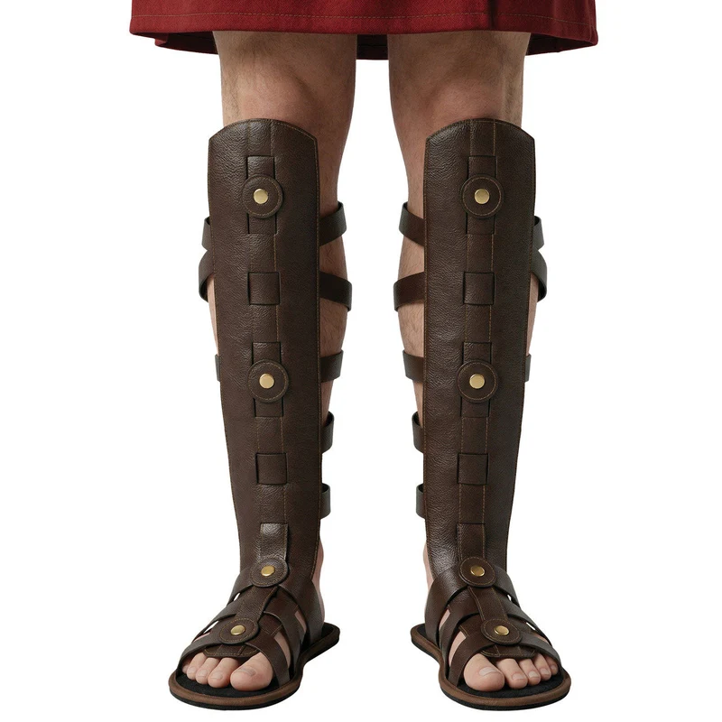 Römische Sandalen aus Kunstleder