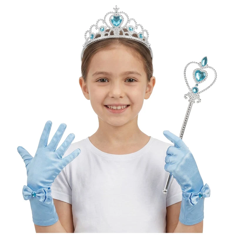Blaues Aschenputtel-Prinzessinnen-Set
