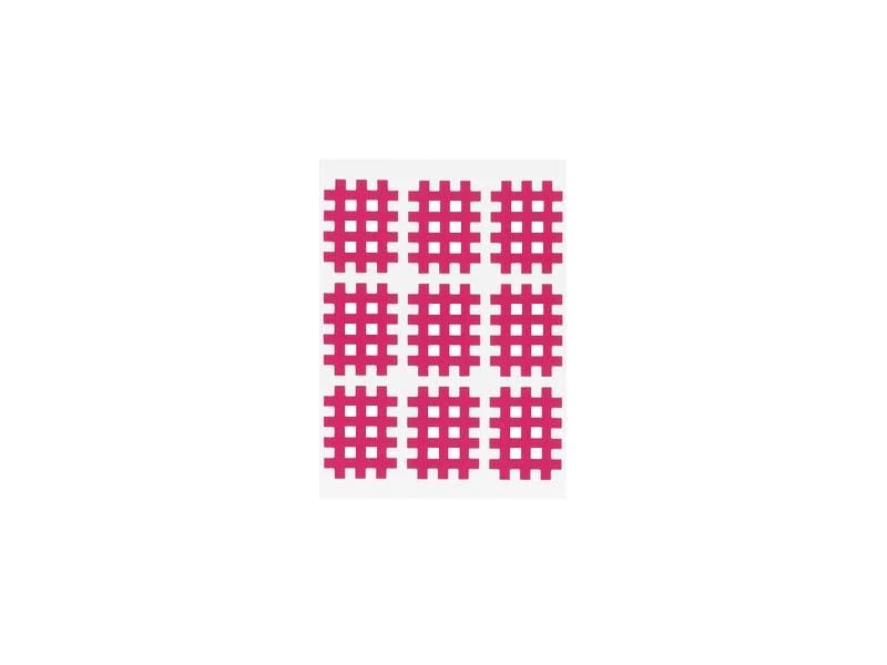 AcuTop Gitter Tape Typ A, pink, 2.5 cm x 2 cm, 180 Stück