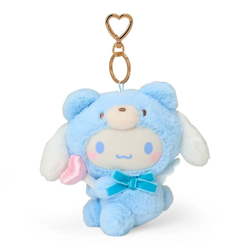 [Self-operated] Sanrio My Melody Mascot Series Plush Toy Keychain (Big Ear Dog Design) - 1 piece for car hanging, bag charm, or keychain