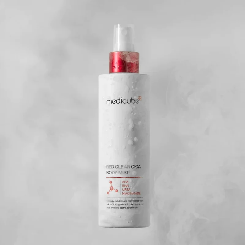 [Self-operated] MEDICUBE Centella Asiatica Soothing and Acne-Clearing Spray 200ml (Korea) - Suitable for acne-prone skin, soothing, moisturizing, and improving back acne.