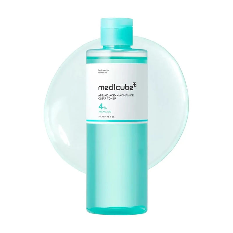 [Self-operated] MEDICUBE Azelaic Acid Toner 250ml (Korea) - Niacinamide & Hyaluronic Acid Soothing & Brightening Toner
