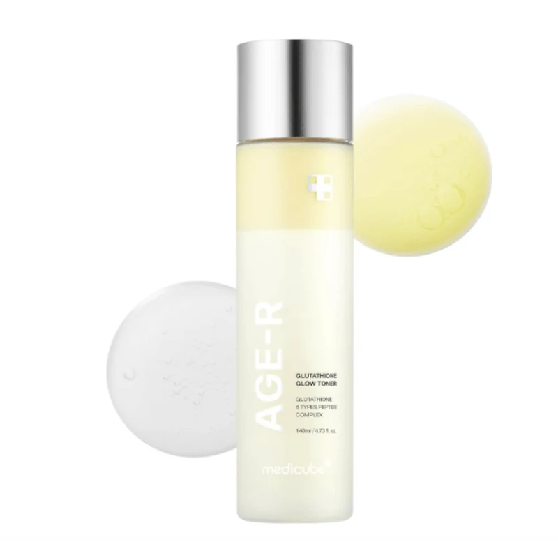 [Self-operated] MEDICUBE AGE-R Glutathione Brightening Toner 140ml (Korea) - Toning, Moisturizing, Brightening, and Elasticizing